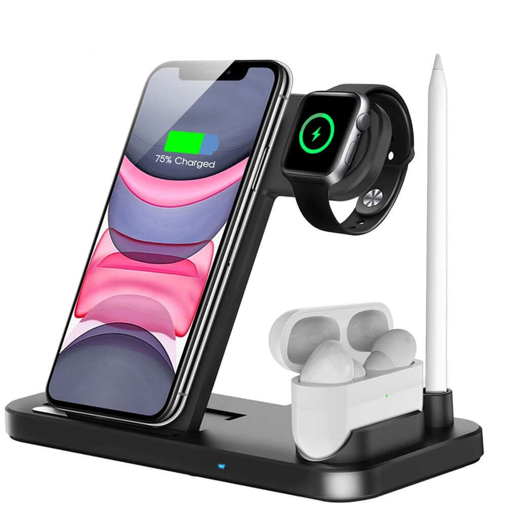 4 in 1 Minimalist Quick Apple Charging Dock - EGGBOX TECH