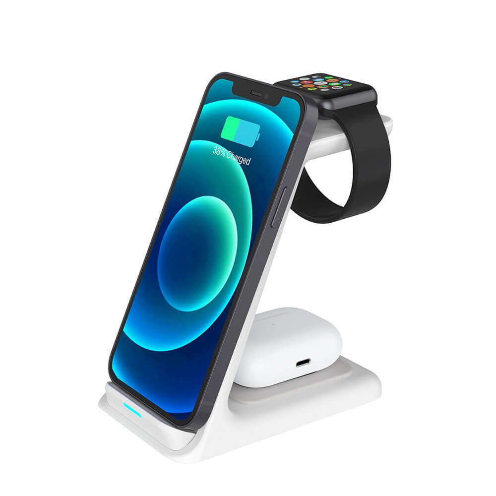 3 in 1 Wireless Charging Dock For Your Apple Products - EGGBOX TECH