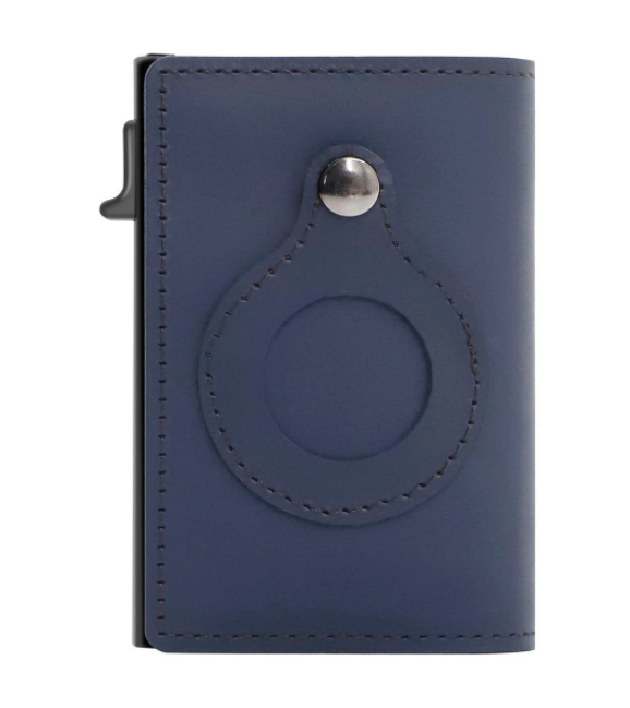 AirTag Anti Theft Rfid Leather Card Holder Wallet