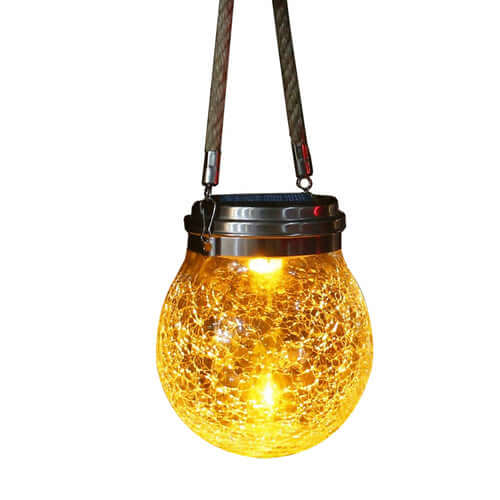 Solar Honey Jar Lamp Outdoor Home Decor - EGGBOX TECH