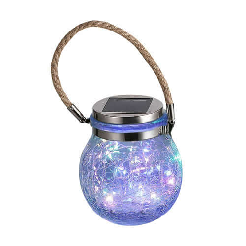 Solar Honey Jar Lamp Outdoor Home Decor - EGGBOX TECH
