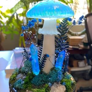 Fantasy Fairy Glowing Tinkerbell Mushroom Lamp - EGGBOX TECH