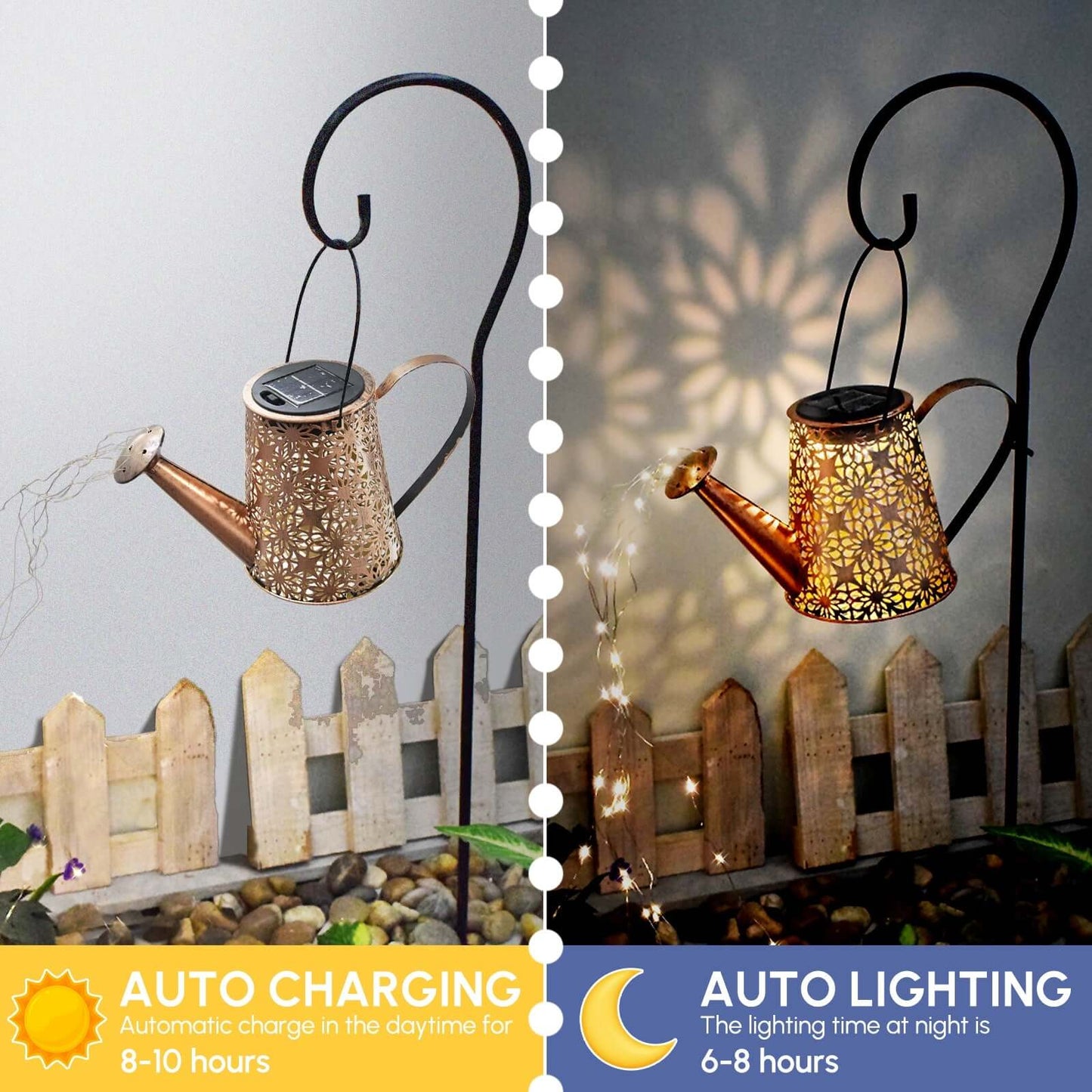 Solar Charging Eco-Friendly LED Outdoor Lamp Home Decor - EGGBOX TECH