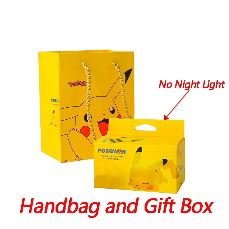 pokemon pikachu nightlight for kids, pikachu gift set eggboxtech