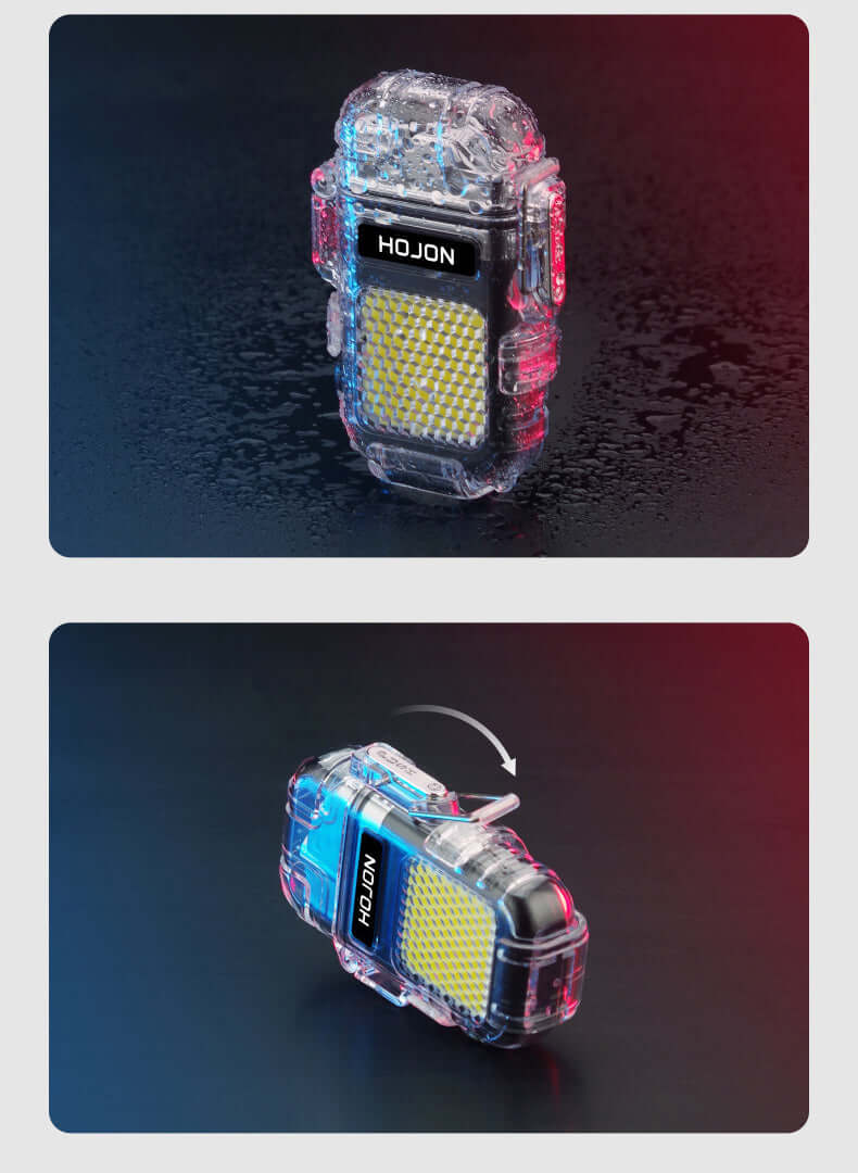 Electric Water-Windproof Lighter With Torch (USB Rechargeable) - EGGBOX TECH