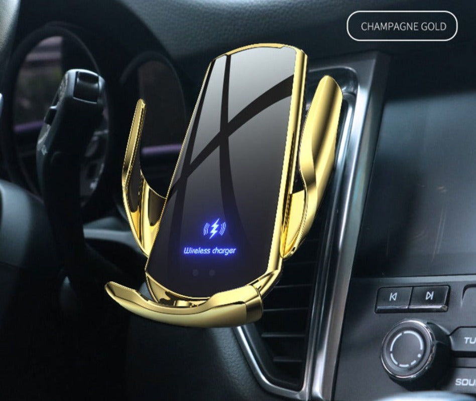 Wireless Smart Sensor Car Charger & Phone Mount - EGGBOX TECH