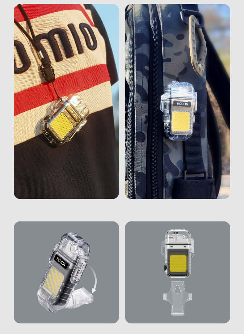 Electric Water-Windproof Lighter With Torch (USB Rechargeable) - EGGBOX TECH