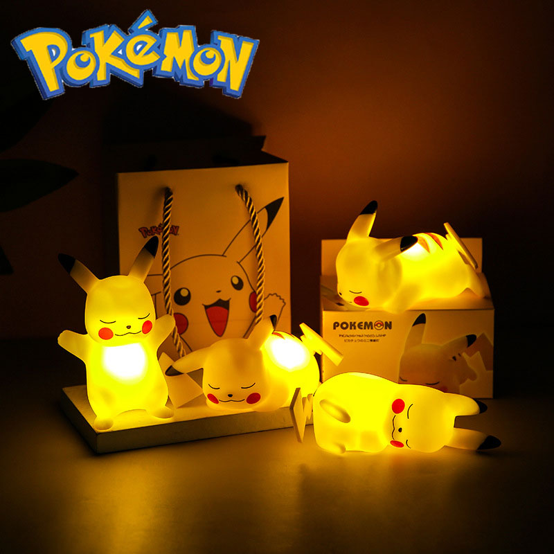pokemon pikachu nightlight for kids, pikachu gift set eggboxtech