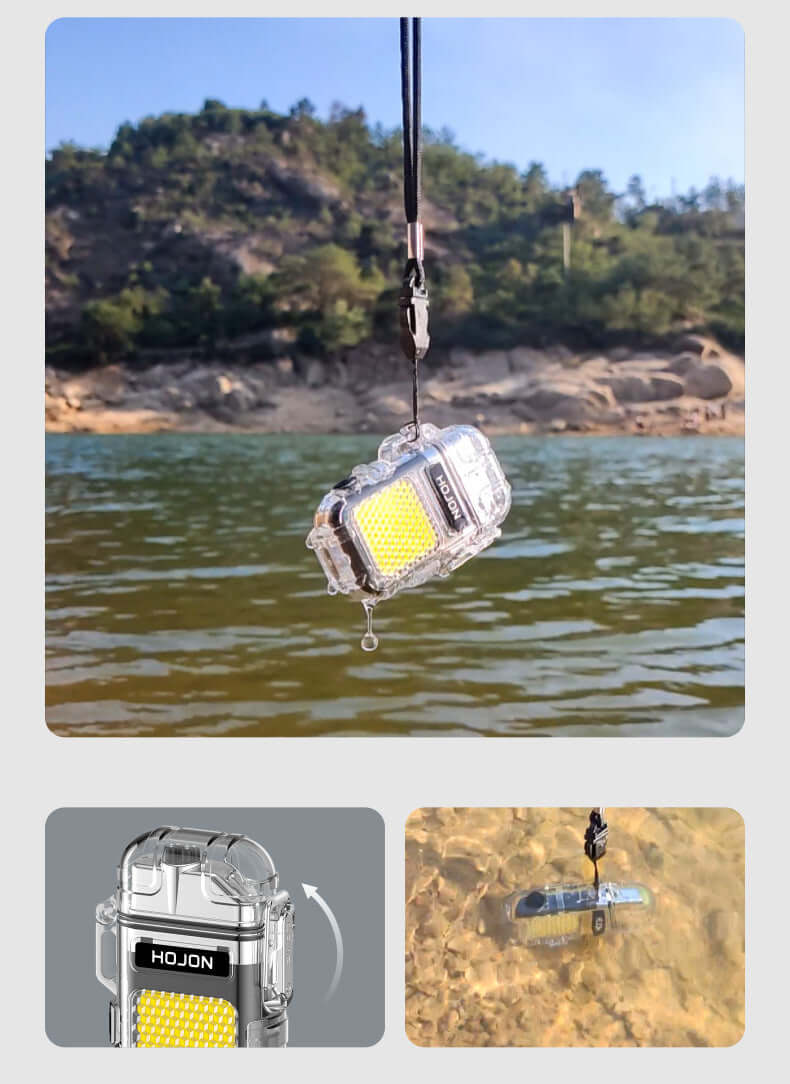 Electric Water-Windproof Lighter With Torch (USB Rechargeable) - EGGBOX TECH