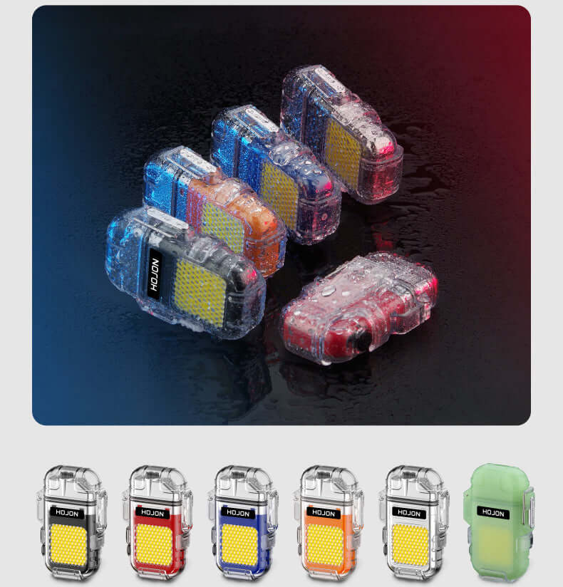 Electric Water-Windproof Lighter With Torch (USB Rechargeable) - EGGBOX TECH