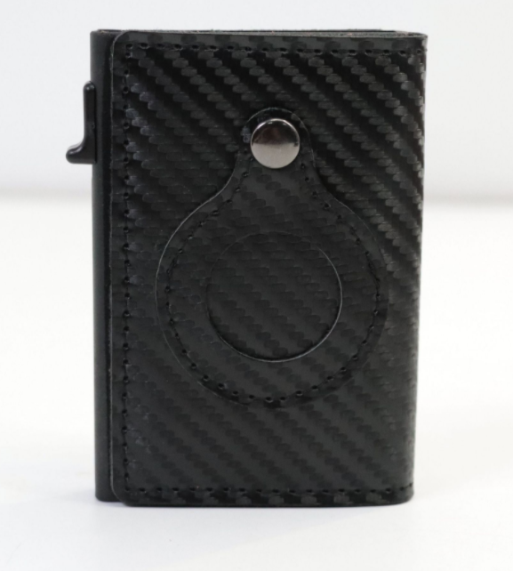 AirTag Anti Theft Rfid Leather Card Holder Wallet