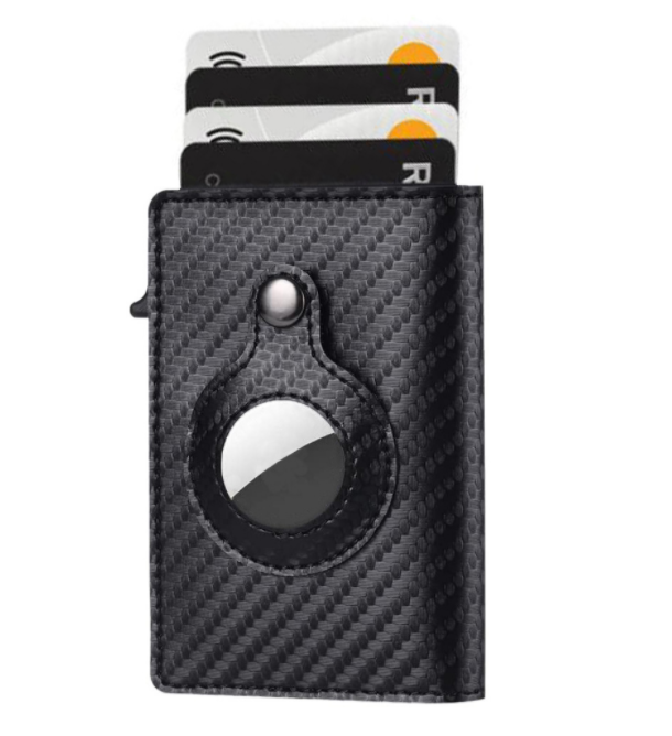 AirTag Anti Theft Rfid Leather Card Holder Wallet
