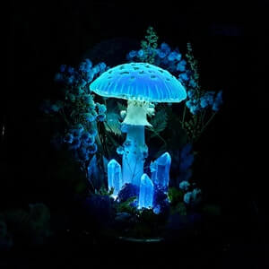 Fantasy Fairy Glowing Tinkerbell Mushroom Lamp - EGGBOX TECH