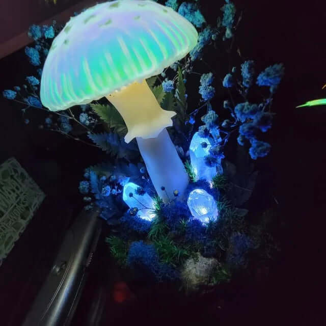 Fantasy Fairy Glowing Tinkerbell Mushroom Lamp - EGGBOX TECH