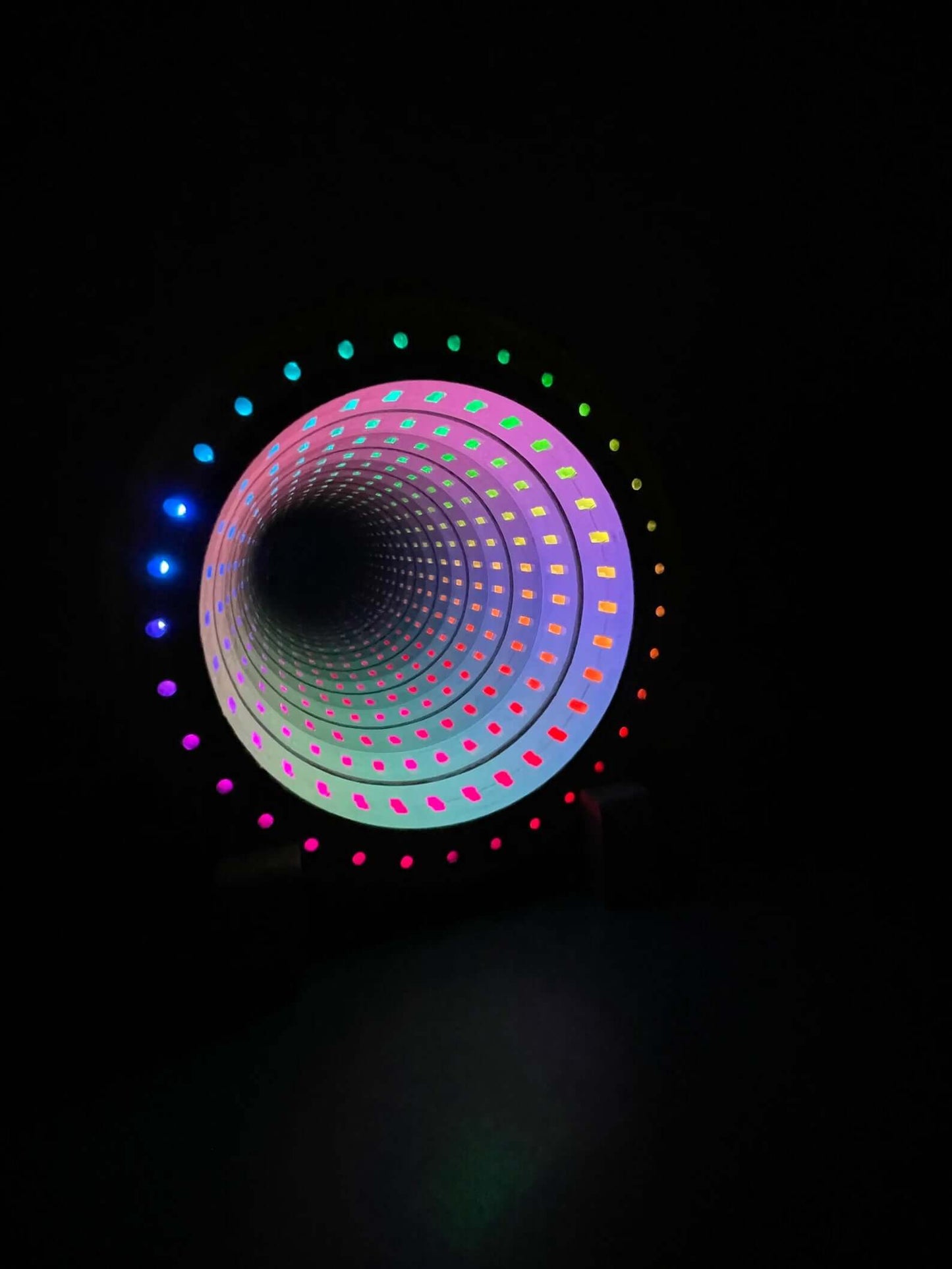 Exclusive Starlight LED Infinity Mirror Desk RGB Lamp - EGGBOX TECH