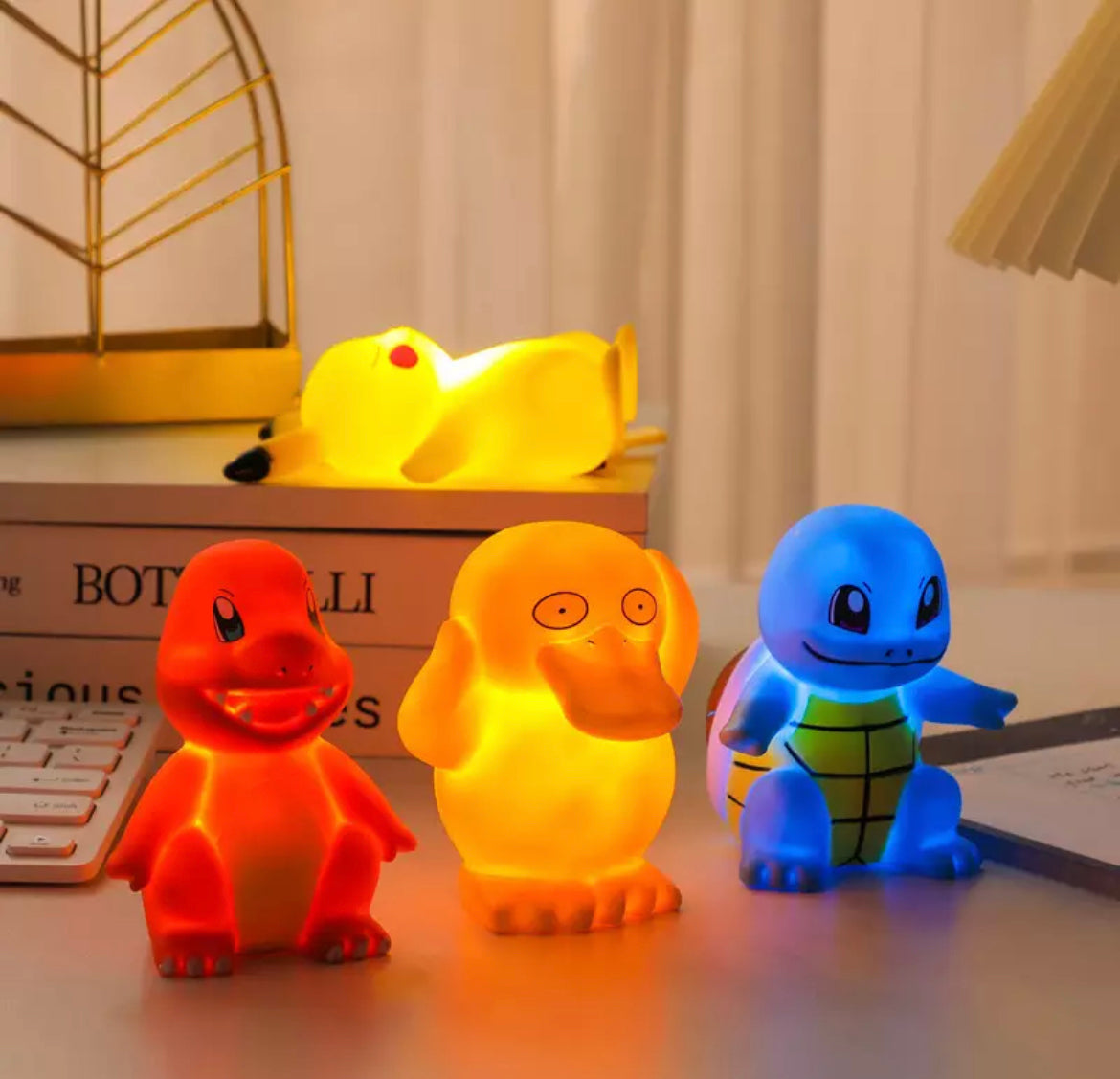 pokemon pikachu nightlight for kids, pikachu gift set eggboxtech
