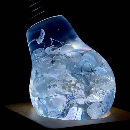 EP Light- Blue Hydrangea - EGGBOX TECH