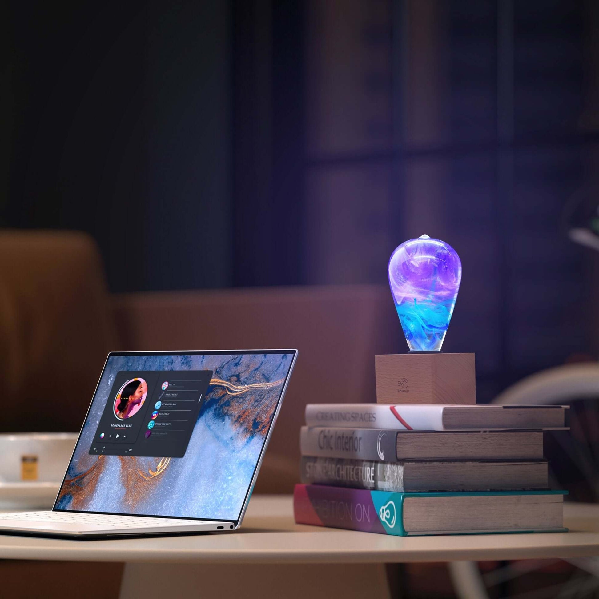 My Magic Potion : Grape Ice-Burst Envy LED Mystical Bulb - EGGBOX TECH