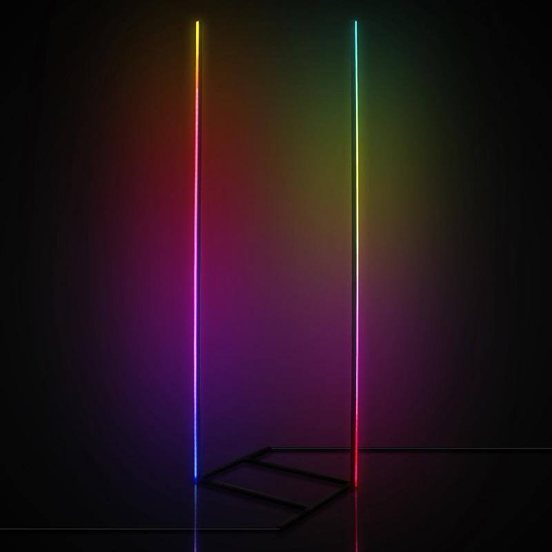 2x RGB Minimalist Corner Floor LED Lamp *Limited Stock* - EGGBOX TECH