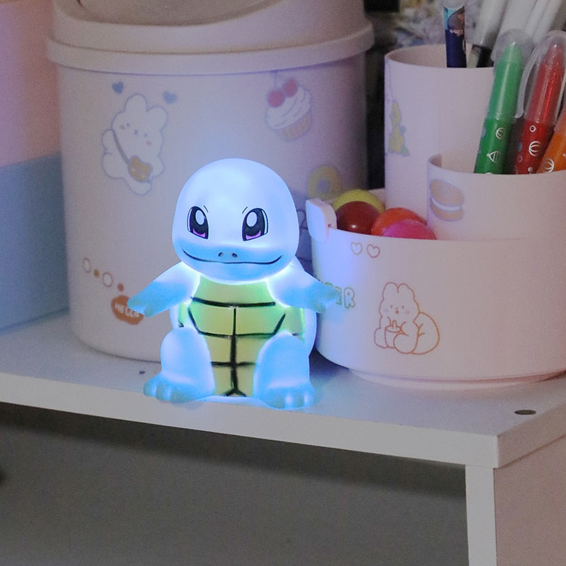 squirtle pokemon pikachu nightlight for kids, pikachu gift set eggboxtech
