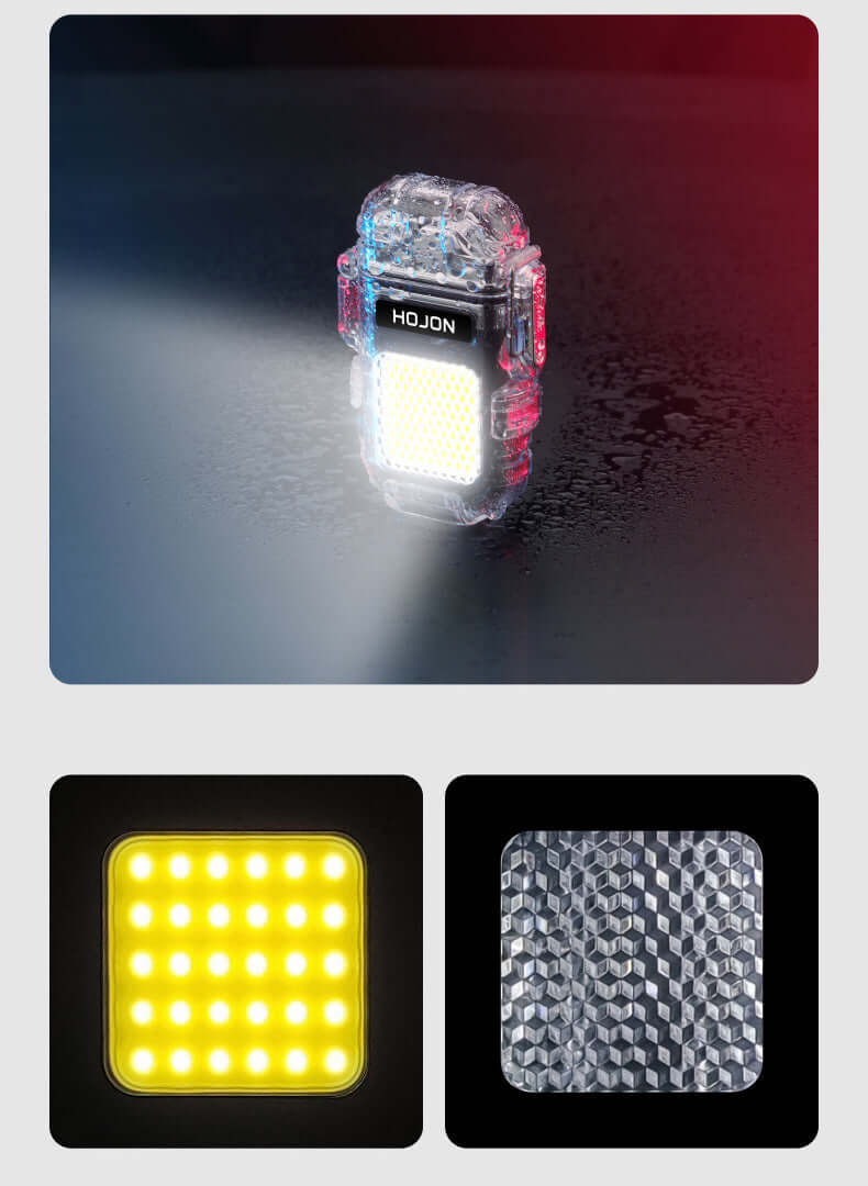 Electric Water-Windproof Lighter With Torch (USB Rechargeable) - EGGBOX TECH