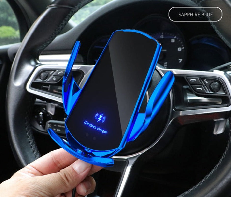 Wireless Smart Sensor Car Charger & Phone Mount - EGGBOX TECH